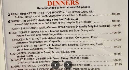 Harold’s New York Deli Restaurant Menu—Sandwiches In Grand Size ...